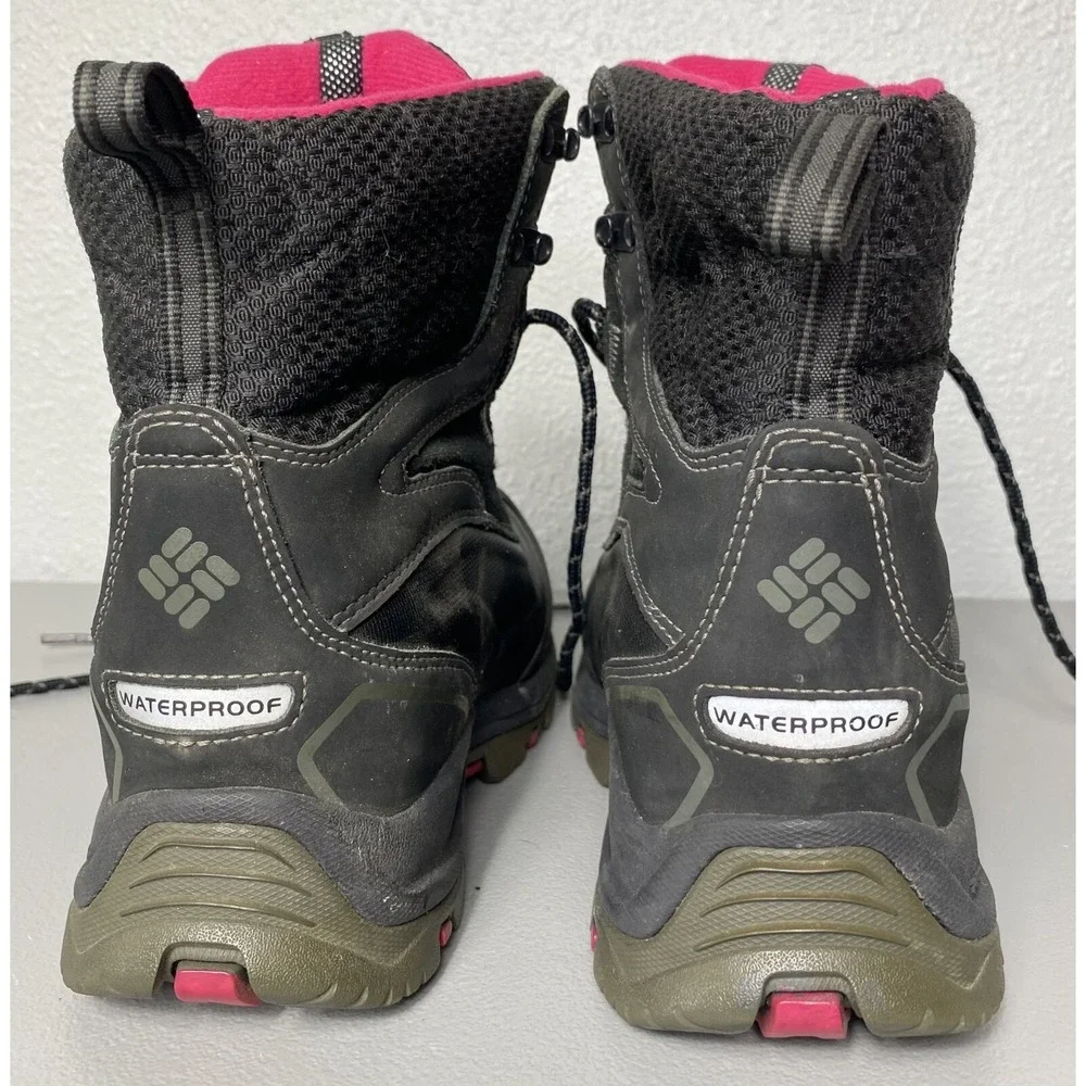 Columbia Bugaboot Techlite Omni Heat 200 Grams Black Boots Women's Size 6